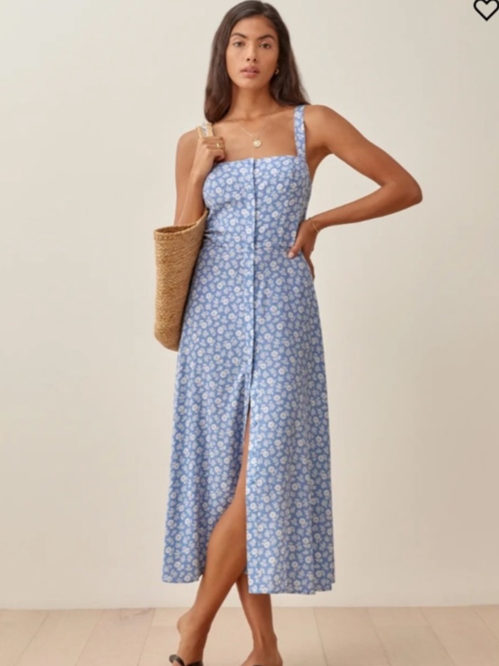 REFORMATION: Virgil dress - size 2 - remi color- new without tags- gorgeous 😍